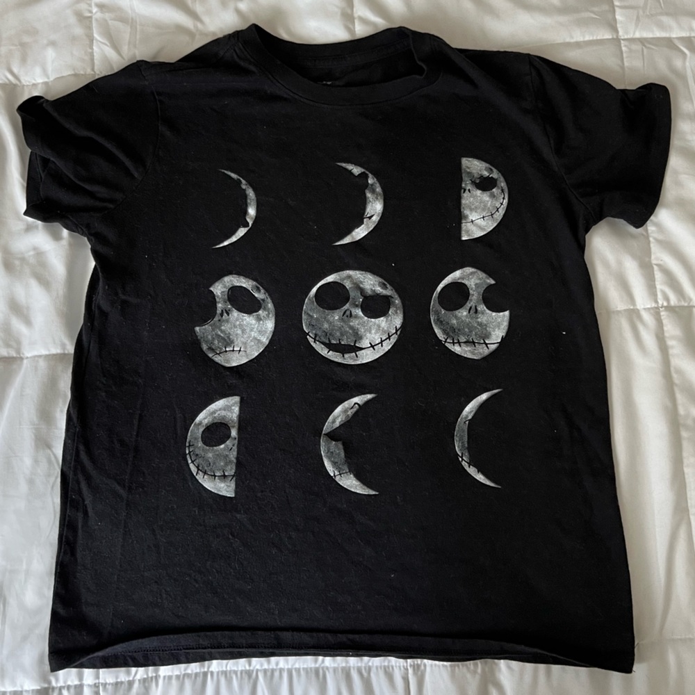 Disney - Black Jack Skellington Phases of the Moon Tee